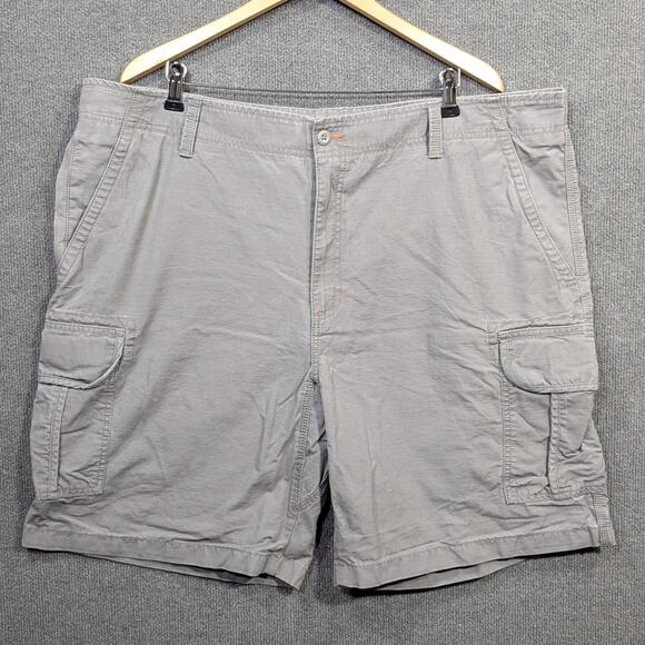 LL Bean Allagash Shorts Mens 44x10 Cotton Cargo Summer Everyday Pockets - Picture 1 of 9
